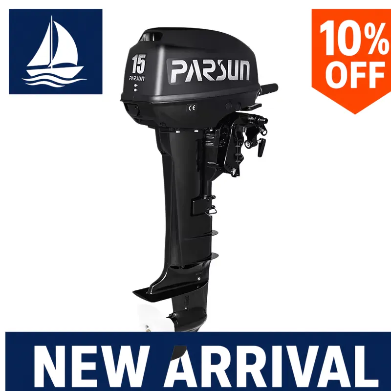 Fishing Boat Outboard Motor - 15 PS 2-Takt-Außenbordmotor, hohe Leistung, langer