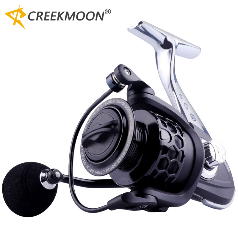 Fishing Boat Steering Wheel - Metall-Angelrolle für Weitwurf ohne Spiel 5.2:1