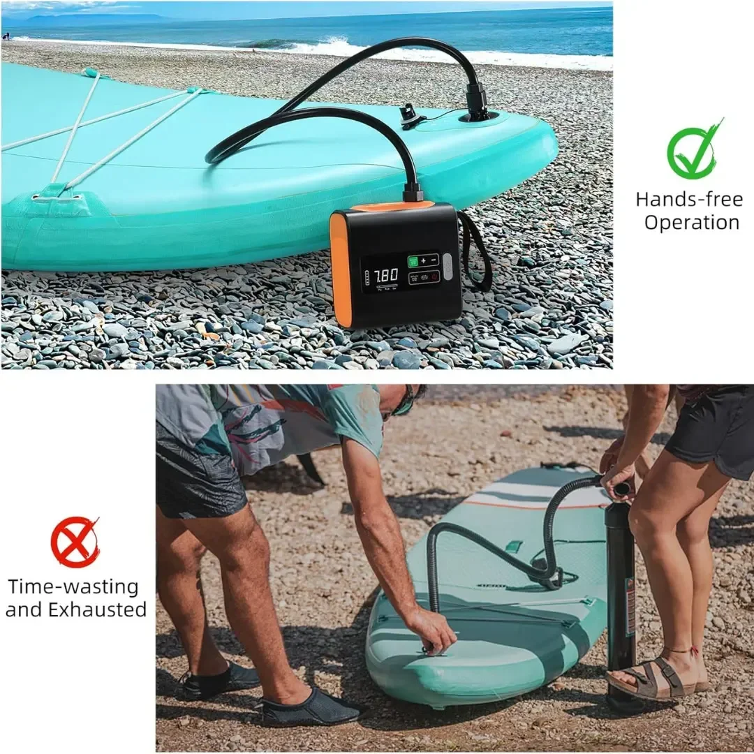 Tragbare Outdoor-Camping-Luftp – Fishing Boat Oar Bewertung und Preis