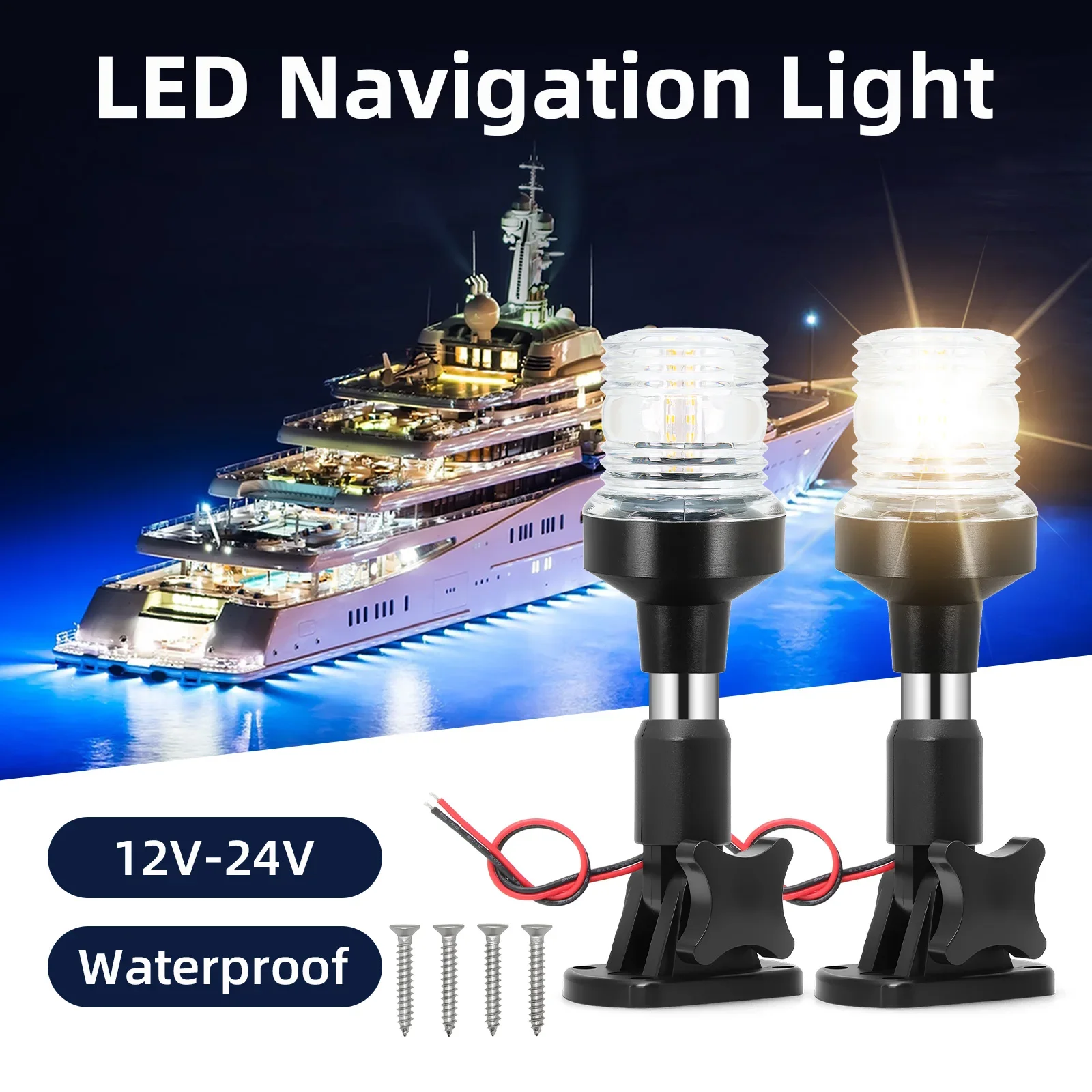 AD 12-24V Navigationslicht 6 Z – Fishing Boat Paddle Bewertung und Preis
